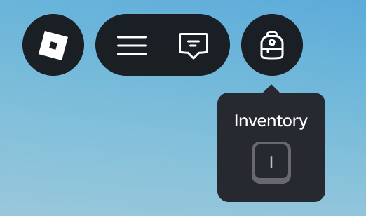 Screenshot of the hotbar with a slot equipped with a red selection outline