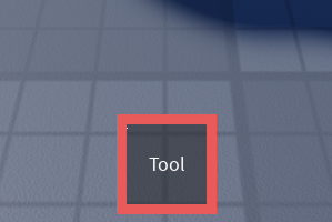 Screenshot of the hotbar with a slot equipped with a red selection outline